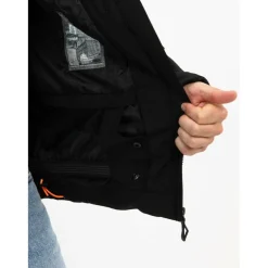 Falcon Boris softshell winterjas heren black< Ski Jassen|Wintersport