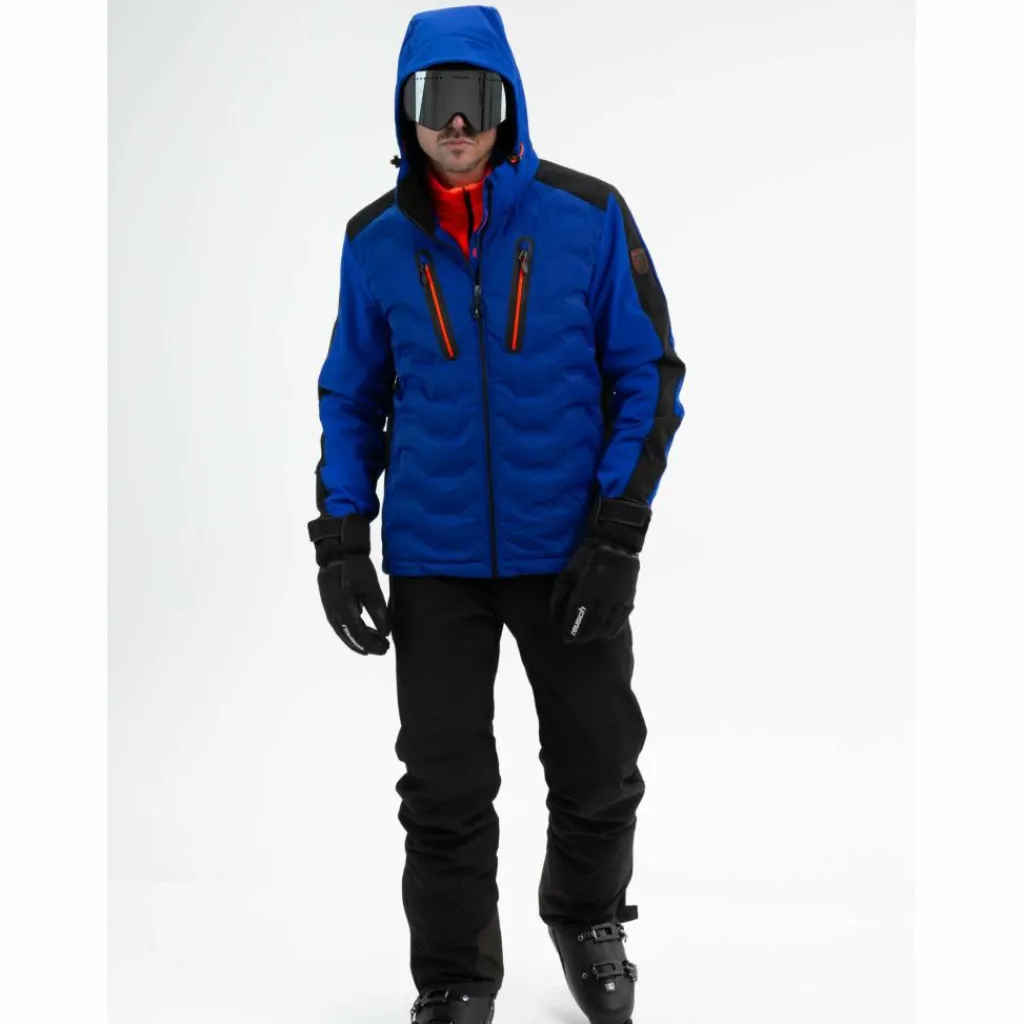 Falcon Brian winterjas heren astral blue< Ski Jassen|Wintersport