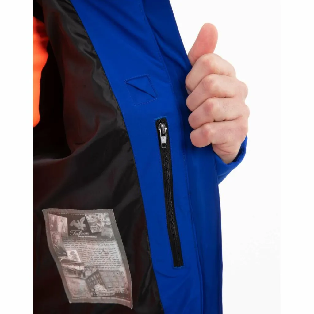 Falcon Brian winterjas heren astral blue< Ski Jassen|Wintersport