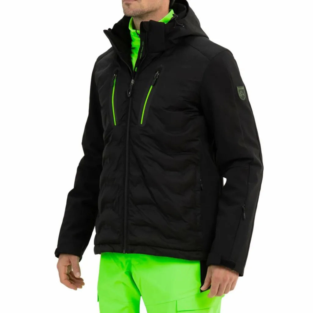 Ski Jassen|Wintersport-Falcon Brian winterjas heren black