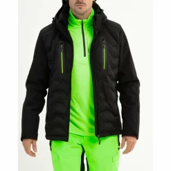 Ski Jassen|Wintersport-Falcon Brian winterjas heren black