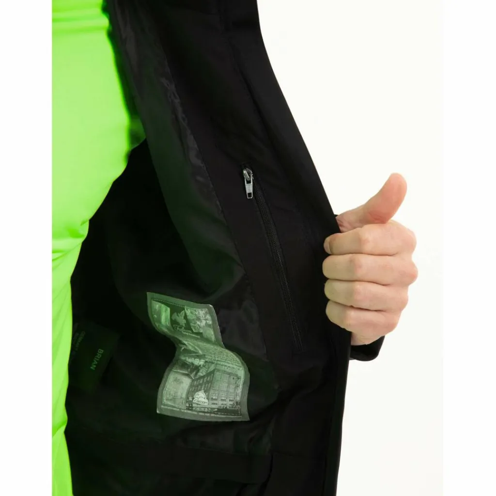 Ski Jassen|Wintersport-Falcon Brian winterjas heren black