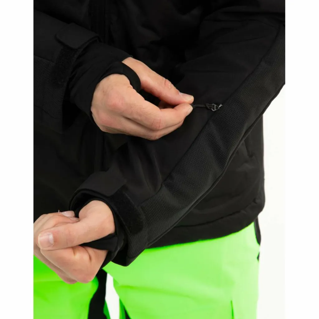 Ski Jassen|Wintersport-Falcon Brian winterjas heren black