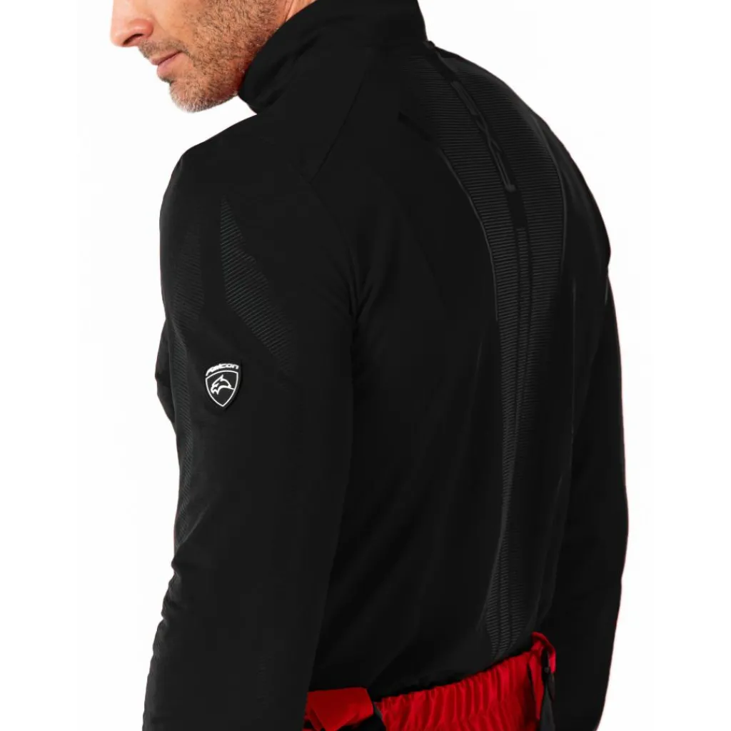 Falcon Darby skipully heren black< Skipullies|Wintersport