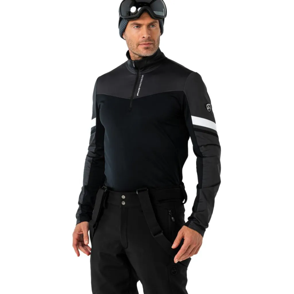 Skipullies|Wintersport-Falcon Dresden skipully heren black