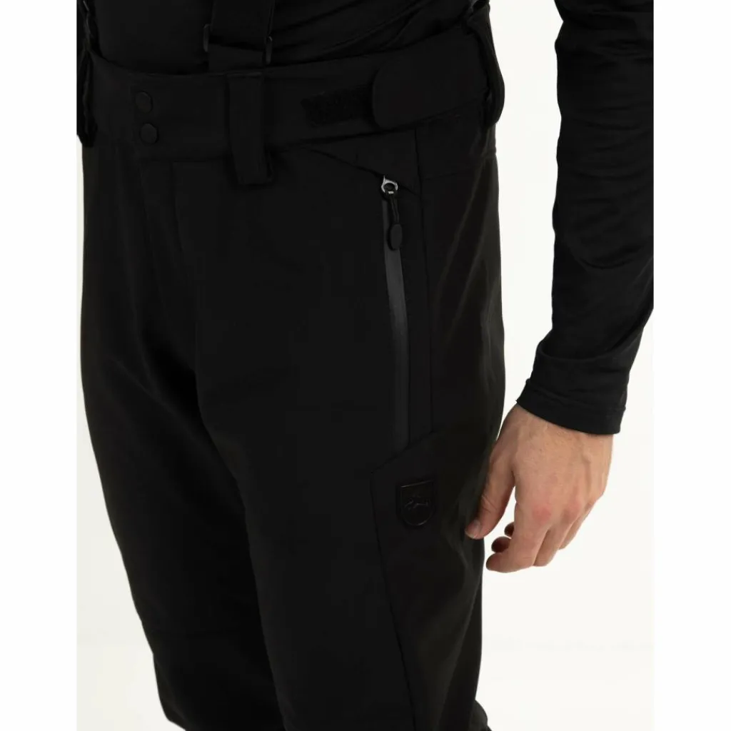 Falcon Joshua skibroek heren black< Skibroeken|Wintersport