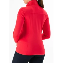 Falcon Laura trainingsjack dames rood< Trainingsjack