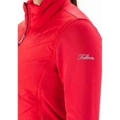 Falcon Laura trainingsjack dames rood< Trainingsjack