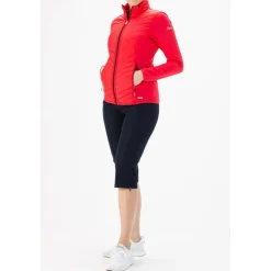 Falcon Laura trainingsjack dames rood< Trainingsjack