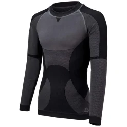 Falcon LS thermoshirt heren black< Thermokleding|Wintersport