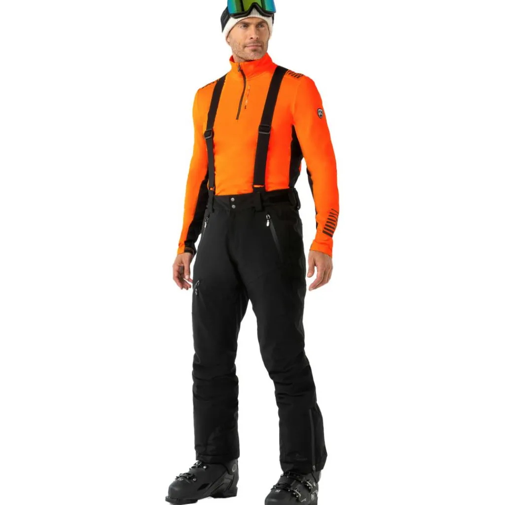 Skibroeken|Wintersport-Falcon Phoenix long size skibroek heren black