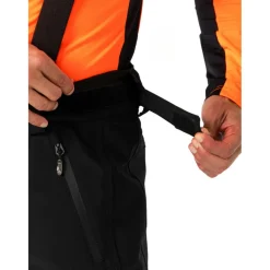 Skibroeken|Wintersport-Falcon Phoenix long size skibroek heren black