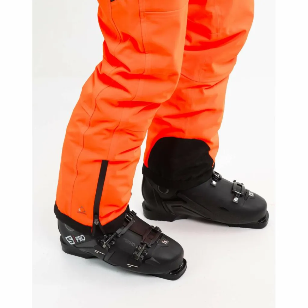 Skibroeken|Wintersport-Falcon Phoenix skibroek heren shocking orange