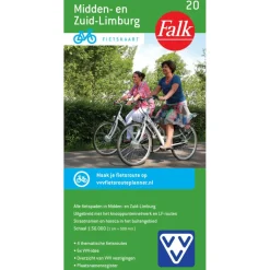 Falk Fietskaart 20 Midden- en Zuid-Limburg< Reisboeken & Kaarten