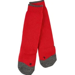Falke Active Warm + skisokken junior red< Skisokken|Snowboardsokken