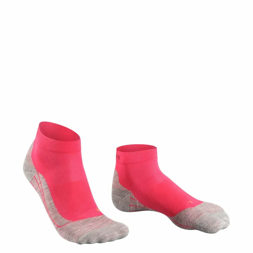 Hardloopkleding-Falke RU4 Endurance Short hardloopsokken dames rose