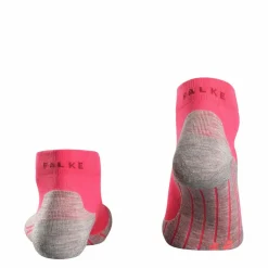 Hardloopkleding-Falke RU4 Endurance Short hardloopsokken dames rose