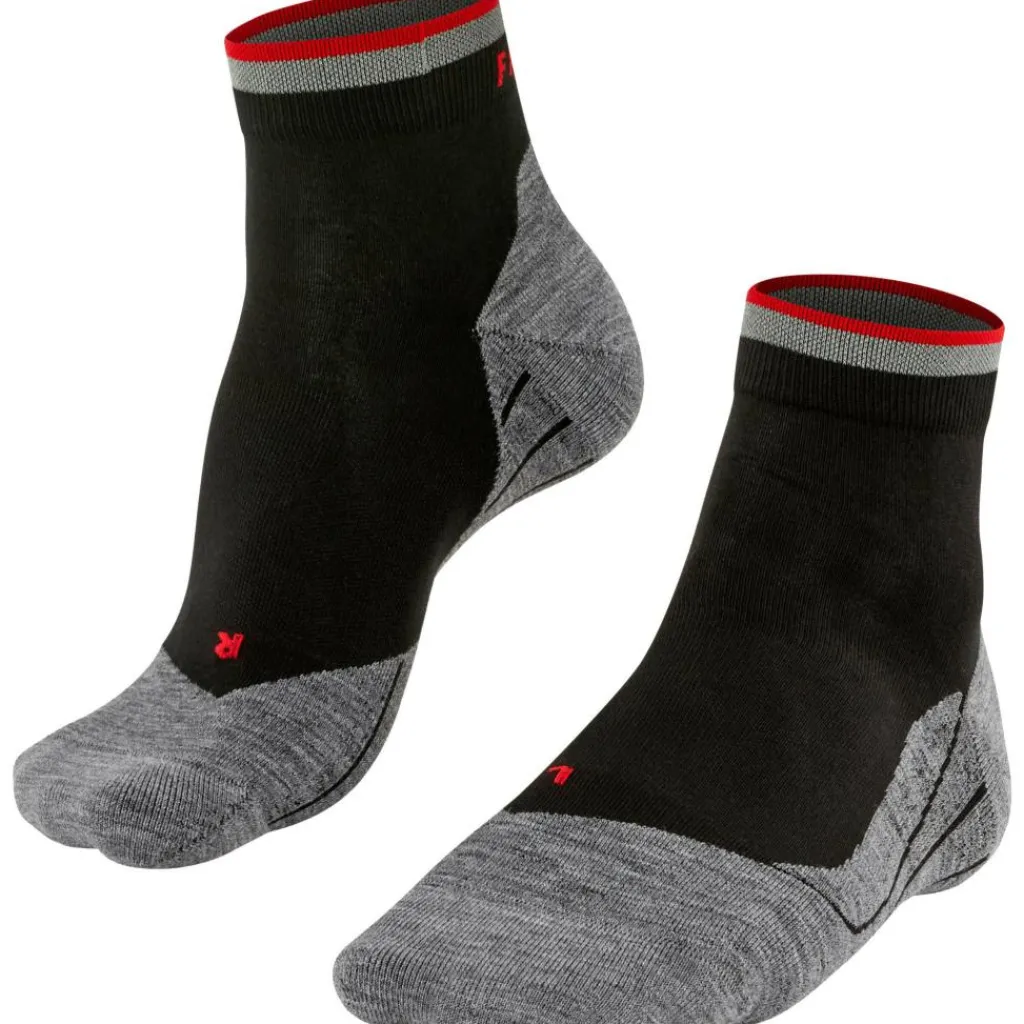 Falke RU4 Endurance Short Reflect hardloopsokken heren black< Hardloopkleding