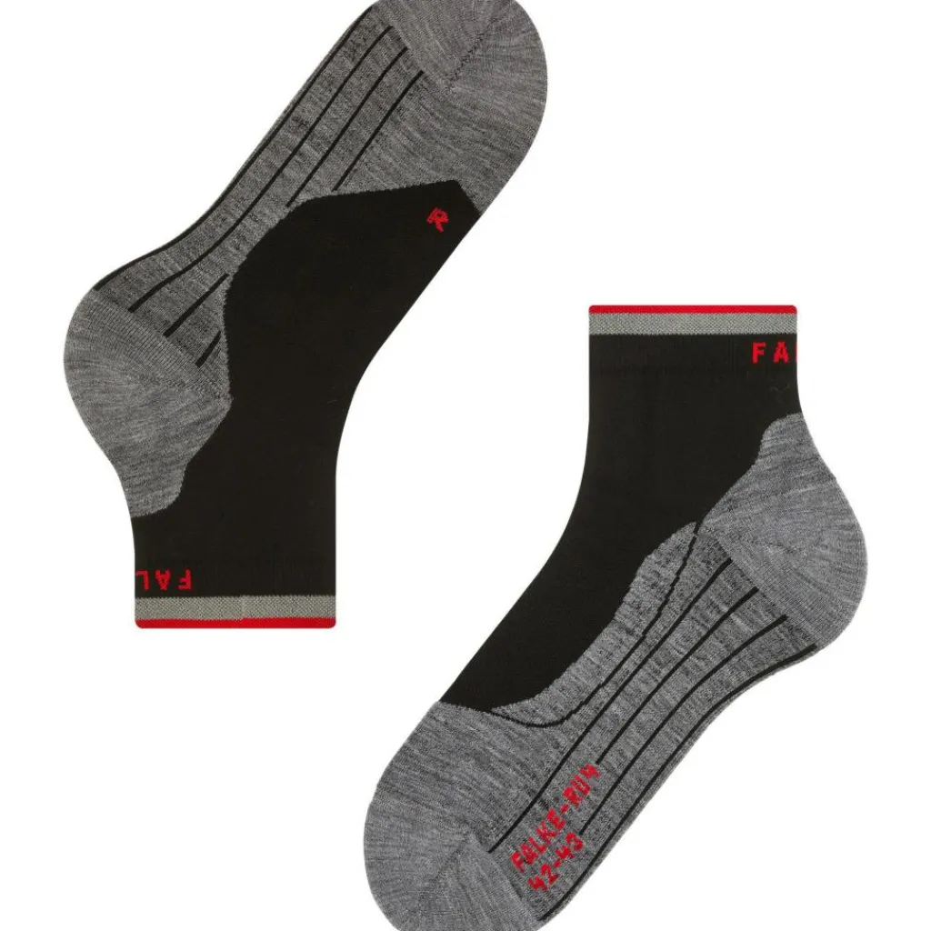Falke RU4 Endurance Short Reflect hardloopsokken heren black< Hardloopkleding