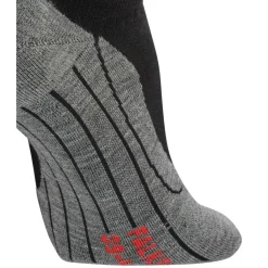 Hardloopkleding-Falke RU4 Invisible hardloopsokken dames black mix