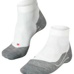 Hardloopkleding-Falke RU4 Short hardloopsokken heren white mix