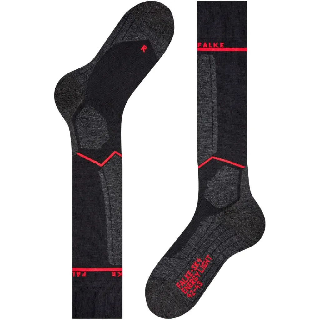 Falke SK4 Advanced Compression Light skisokken dames black mix< Skisokken|Snowboardsokken