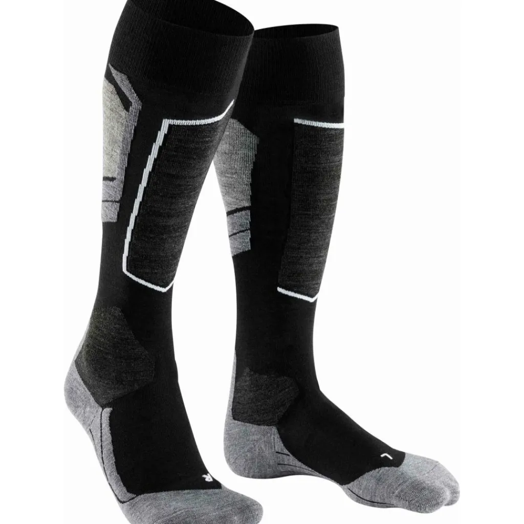 Skisokken|Snowboardsokken-Falke SK4 Advanced skisokken heren black mix