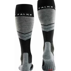 Skisokken|Snowboardsokken-Falke SK4 Advanced skisokken heren black mix