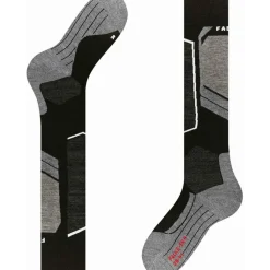 Skisokken|Snowboardsokken-Falke SK4 Advanced skisokken heren black mix