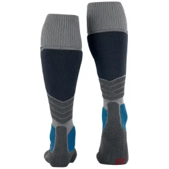 Skisokken|Snowboardsokken-Falke SK1 Comfort skisokken heren light grey