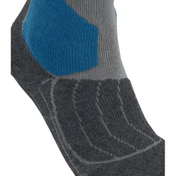 Skisokken|Snowboardsokken-Falke SK1 Comfort skisokken heren light grey