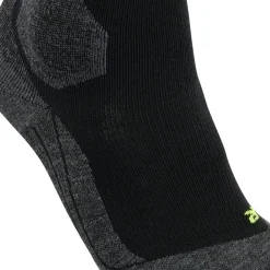 Skisokken|Snowboardsokken-Falke SK Compression Energy skisokken heren black lightning