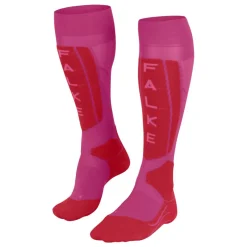 Skisokken|Snowboardsokken-Falke SK5 Expert skisokken dames lipstick pink