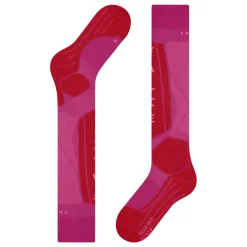 Skisokken|Snowboardsokken-Falke SK5 Expert skisokken dames lipstick pink
