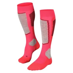 Skisokken|Snowboardsokken-Falke SK2 Intermediate skisokken dames rose