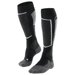 Skisokken|Snowboardsokken-Falke SK2 Intermediate skisokken heren black mix