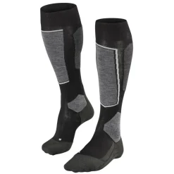Skisokken|Snowboardsokken-Falke SK6 Pro skisokken dames black mix