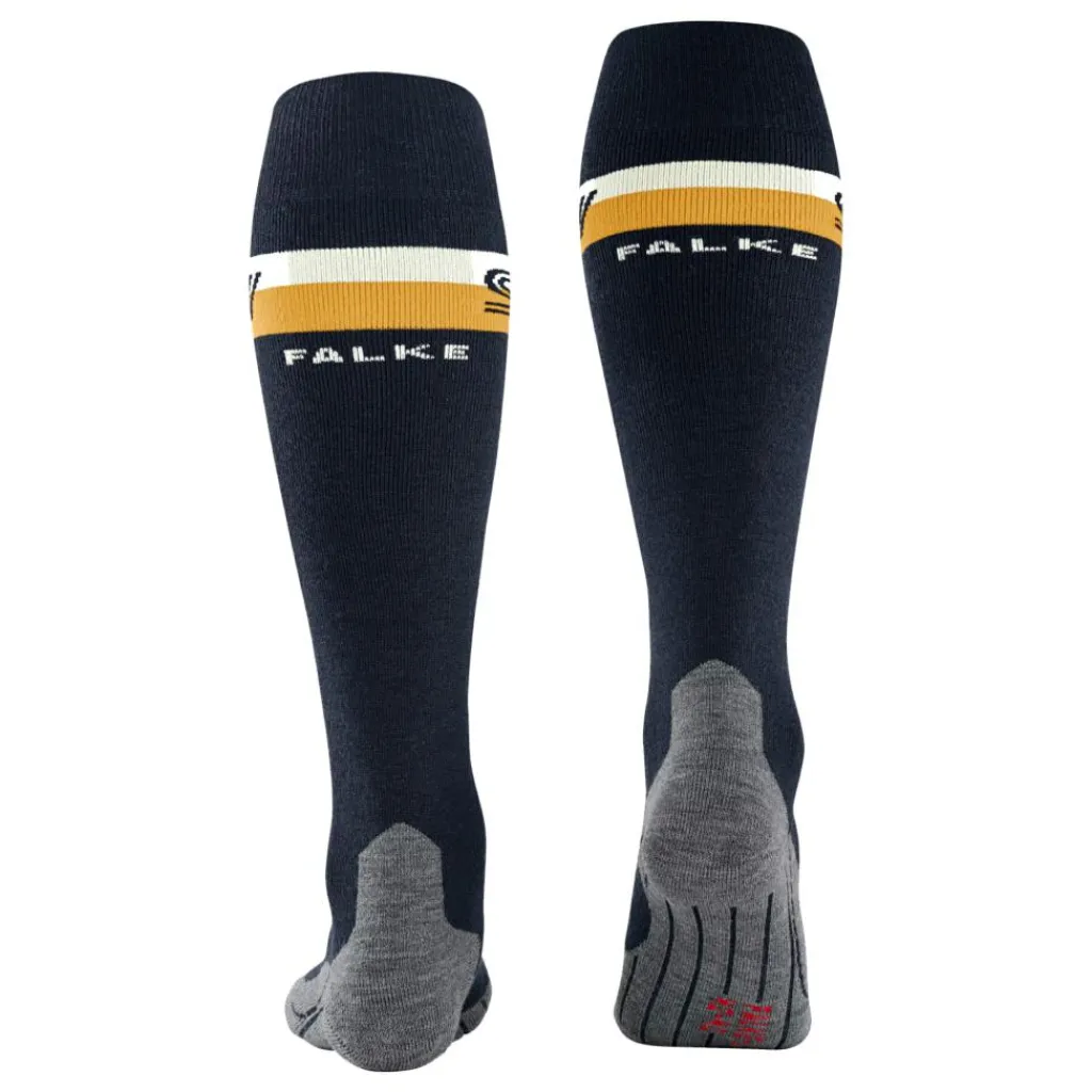 Skisokken|Snowboardsokken-Falke SK2 skisokken heren marine blue