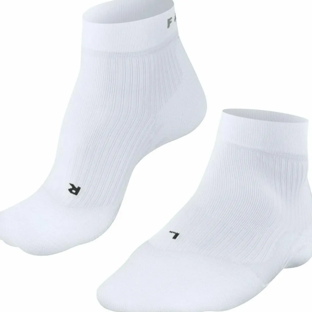 Tenniskleding-Falke TE4 Short tennissokken dames white