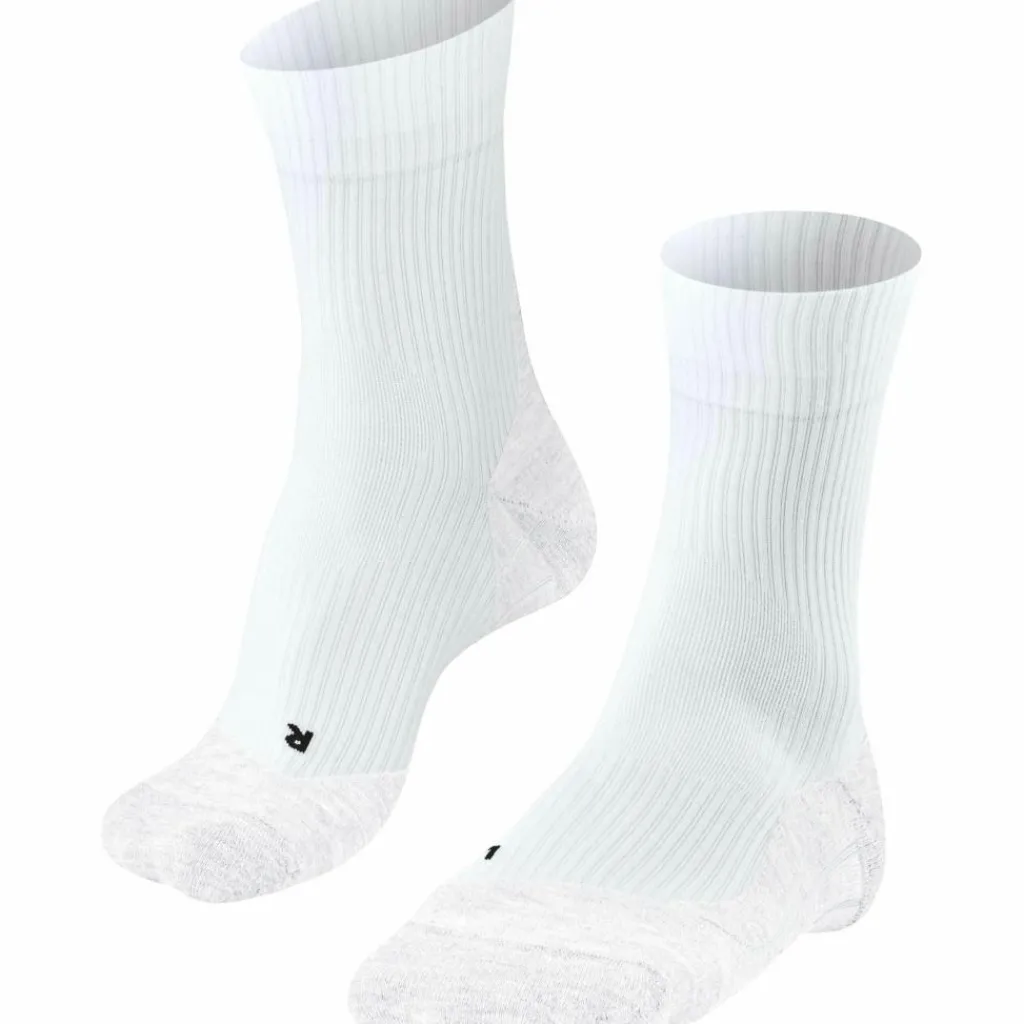 Tenniskleding-Falke TE4 tennissokken heren white