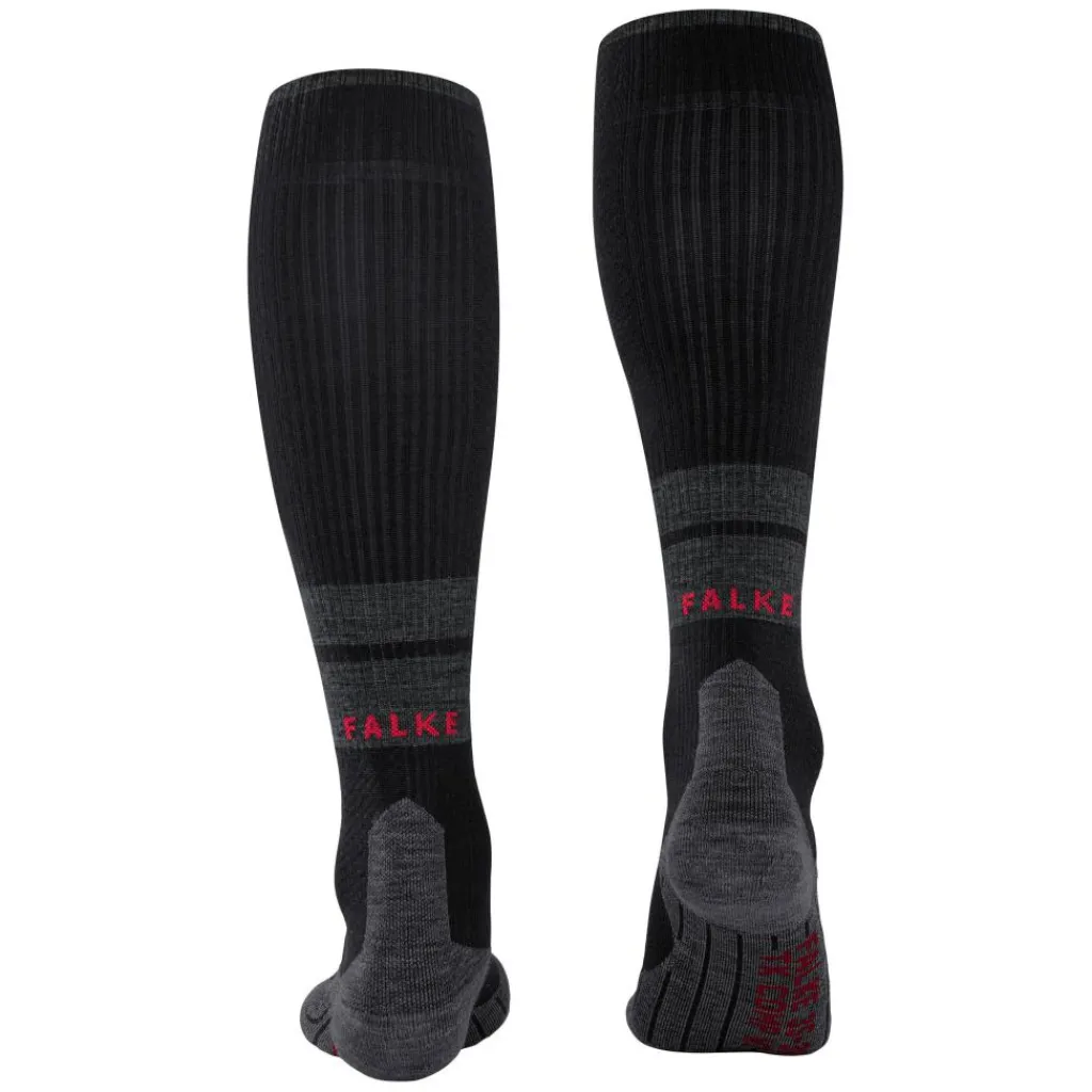 Wandelsokken|Wandelsokken-Falke TK Compression Energy wandel compressiesokken heren black