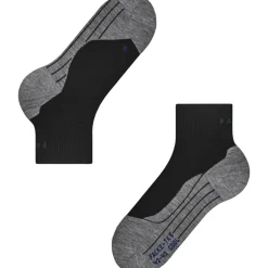 Wandelsokken|Wandelsokken-Falke TK5 Cool Short wandelsokken heren black mix