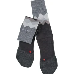 Wandelsokken|Wandelsokken-Falke TK2 Crest wandelsokken heren black