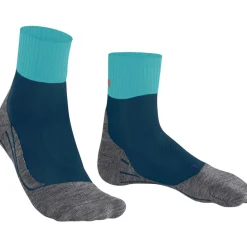 Falke TK2 Explore Cool Short wandelsokken dames blue pond< Wandelsokken|Wandelsokken