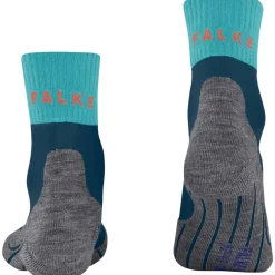 Falke TK2 Explore Cool Short wandelsokken dames blue pond< Wandelsokken|Wandelsokken