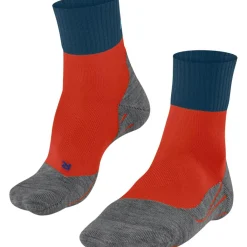 Wandelsokken|Wandelsokken-Falke TK2 Explore Cool Short wandelsokken heren red sun