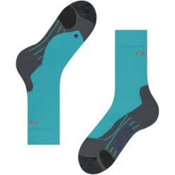 Wandelsokken|Wandelsokken-Falke TK2 Explore Cool wandelsokken dames turquoise