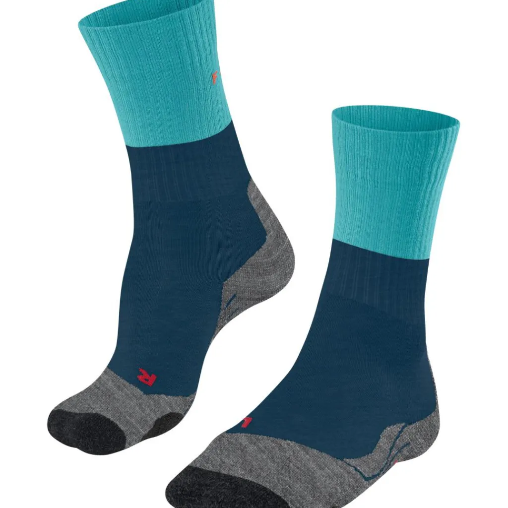 Falke TK2 Explore wandelsokken dames blue pond< Wandelsokken|Wandelsokken