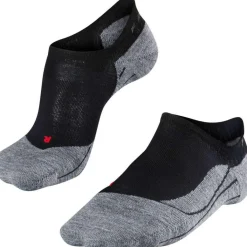 Wandelsokken|Wandelsokken-Falke TK5 Invisible wandelsokken dames black mix