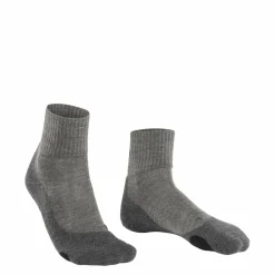Wandelsokken|Wandelsokken-Falke TK2 Short Wool wandelsokken heren kitt mouline